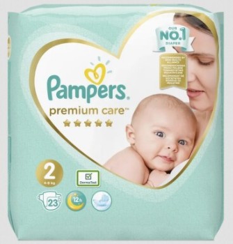 Pampers Premium Care Pack S2 Mini 23ks