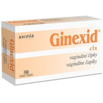 GINEXID vaginální čípky 10x2g