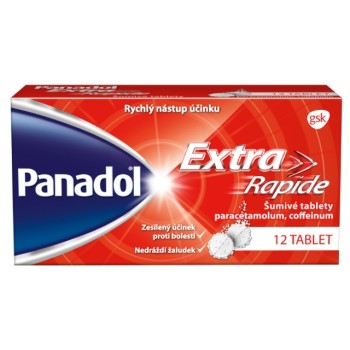 Panadol Extra Rapide 500mg/65mg tbl.eff. 12 I CZ