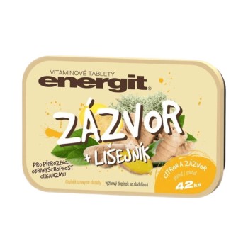 Energit Zázvor+lišejník 42 tablet