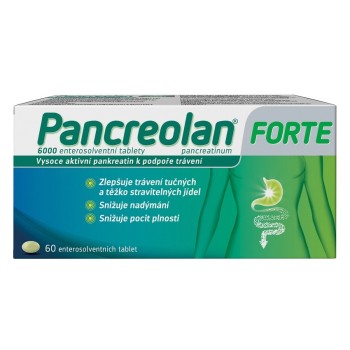 Pancreolan FORTE 6000U tbl.ent.60