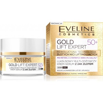 EVELINE GOLD LIFT Expert Denní/Noční krém 50+ 50ml