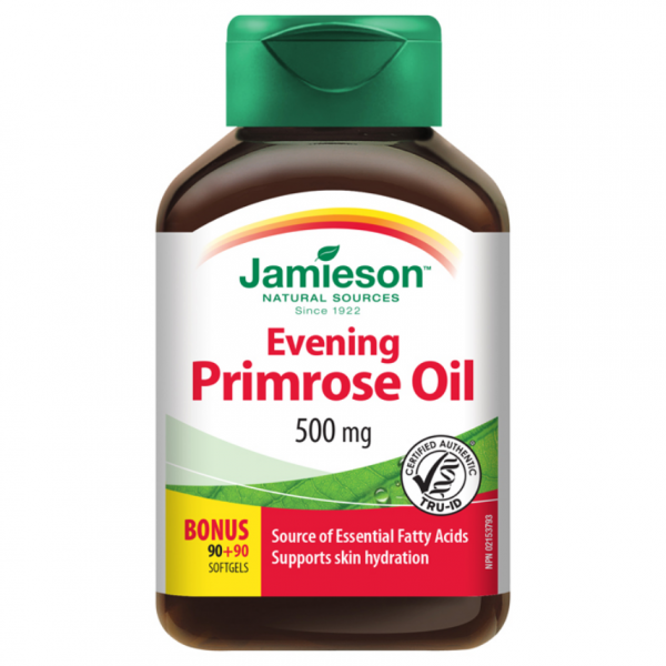 JAMIESON Pupalkový olej cps.180