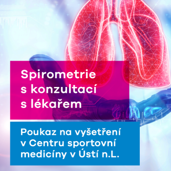 Spiroergometrie s konzultací s lékařem a výstupním protokolem