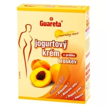 Guareta Morning Start jogurtový krém v prášku Broskev