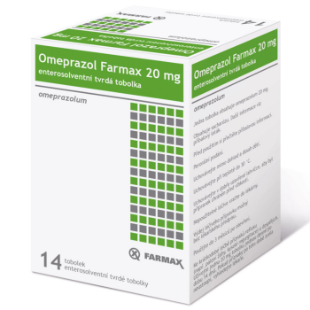 Omeprazol Farmax 20mg 14 tobolek