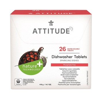 Attitude Tablety do myčky bez fosfátů 26 ks