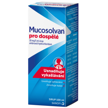 Mucosolvan pro dospělé 30mg/5ml sir.1x100ml