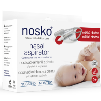 Nosátko odsávačka nos.hlenů plast-měkká hlavice