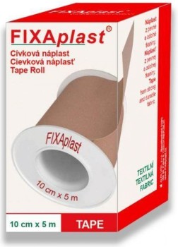 Náplast Fixaplast cívka 10cmx5m 1ks