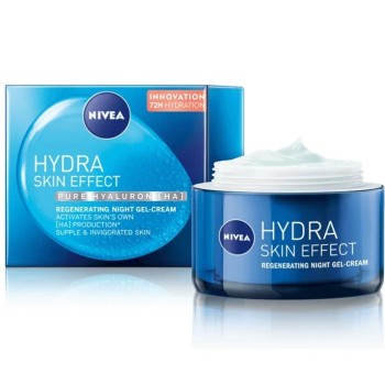 Nivea Hydra Skin Effect hydratační noční gel-krém 50ml