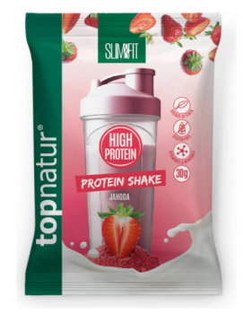 Topnatur SLIM&FIT Protein Shake jahoda 30g