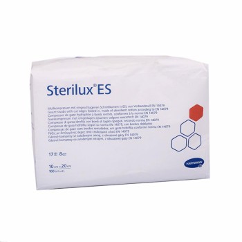 STERILUX Gáza kompr.nester. 10x20cm/100ks 17vl8vrst