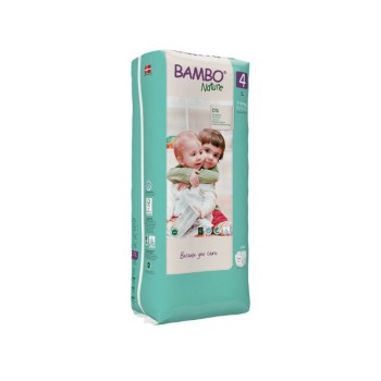 Bambo Nature 4 děts.plenkové kalhotky 7-14kg 48ks