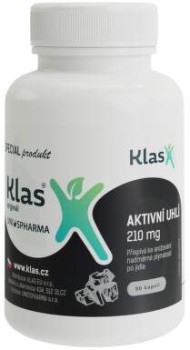 Klas Aktivní uhlí 210mg tbl.90