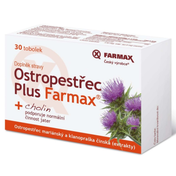 Farmax Ostropestřec Plus 30 tobolek