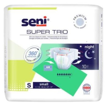Seni Super Trio inkon.plen.kalh.s lepítky S 10ks