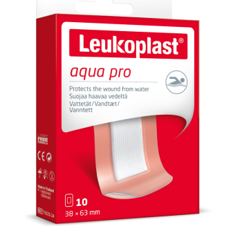 Leukoplast Aqua Pro náplast voděodol.38x63mm 10ks