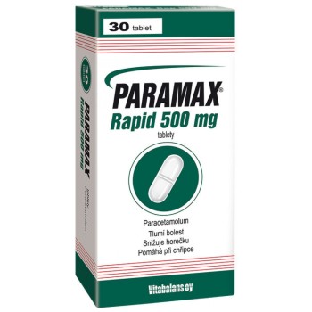Paramax Rapid 500mg neobalené tablety 30ks