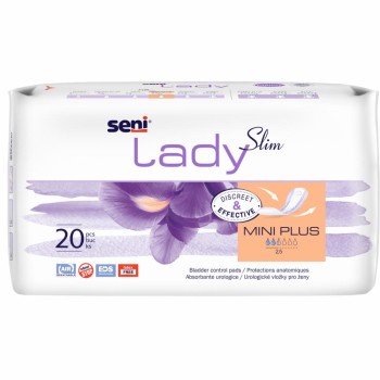 Seni Lady Slim Mini Plus inkontinentní vložky 20ks