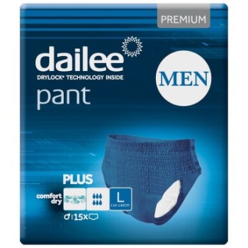 Dailee Pant Premium Men Blue PLUS inko.kal. L 15ks