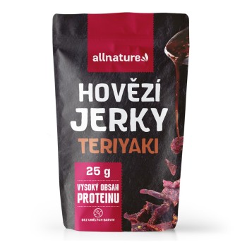 Allnature Beef Teriyaki Jerky 25g