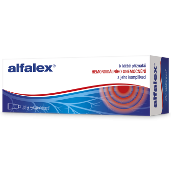 Alfalex rektální mast 25g - POŠKOZENÝ OBAL