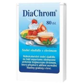 DiaChrom tbl.80 nízkokalorické sladidlo