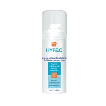 HYFAC Čisticí exfoliač.pěna na aknózní pleť 150ml