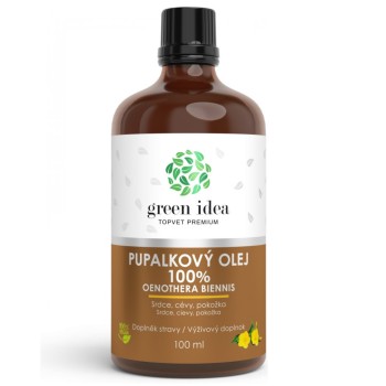 Green Idea Olej pupalkový 100% 100ml