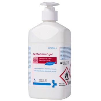 Septoderm gel s dávkovačem 500ml schülke