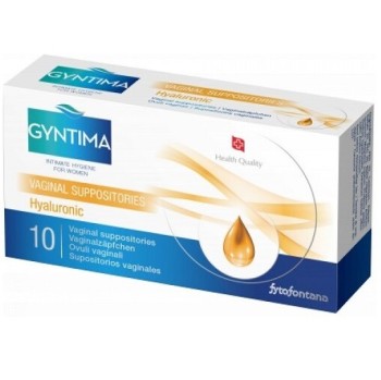 Fytofontana Gyntima vaginální čípky Hyaluronic 10ks