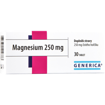 Magnesium 250mg tbl.30 Generica