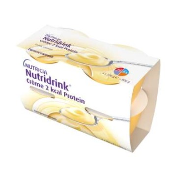 Nutridrink Creme 2 kcal Protein s př.banán 4x200g