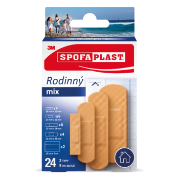 3M Spofaplast 603 Rodinný mix 24ks