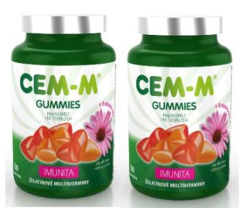 CEM-M gummies Imunita Dárkové balení tbl.60+60