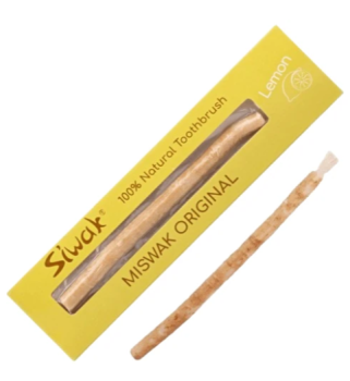 Siwak Miswak Original zubní kartáček Citrón