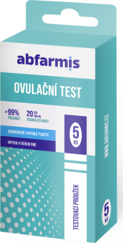 Abfarmis Ovulační test 20mIU/ml 5ks