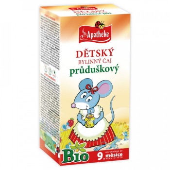 Apotheke Dětský čaj BIO Průduškový 20x1.5g