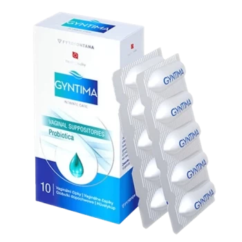 Fytofontana GYNTIMA Probiotica vag.čípky 10ks