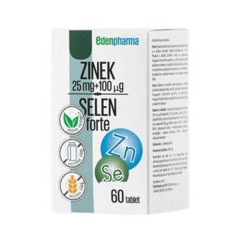 Edenpharma Zinek Selen forte 60 kapslí