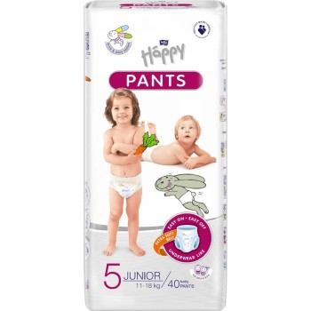 Happy Pants Junior plenkové kalhotky 40ks