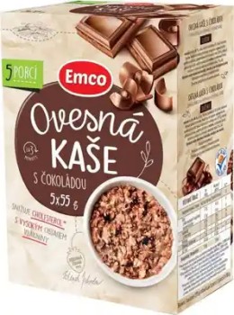 EMCO Ovesná kaše s čokoládou 5x55g