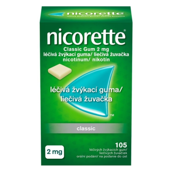Nicorette Classic Gum 2mg gum.mnd.105