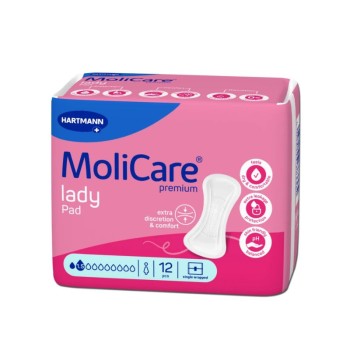 MoliCare Lady Pad inkontinenční dámské vložky 1.5 kapek 12ks