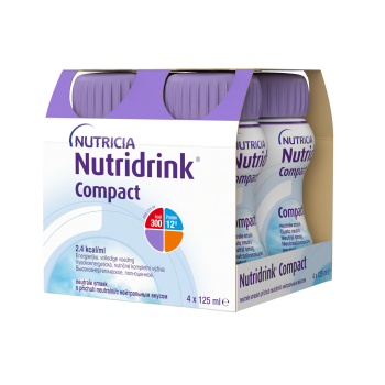 Nutridrink Compact Protein s př. neutral. 4x125ml