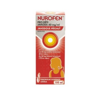 Nurofen pro děti jahoda 40mg/ml por.sus.1x100ml