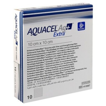 Aquacel Ag+ extra 10x10cm 10ks