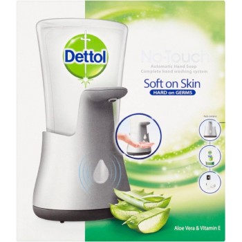Dettol Bezdotykový dávkovač mýdla Jemná aloe 250ml