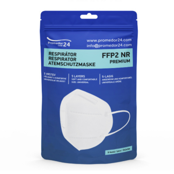 Respirátor FFP2 NR Premium 5 ks - sáček